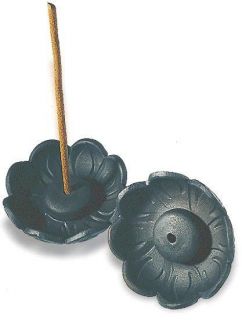 Stbchenhalter Lotusblte, Ton schwarz