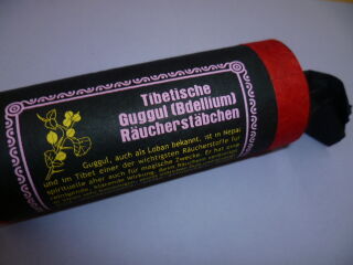 Tibetische Guggul - Räucherstäbchen